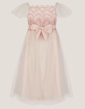 Francesca Lace Tulle Party Dress, Pink (PINK), large