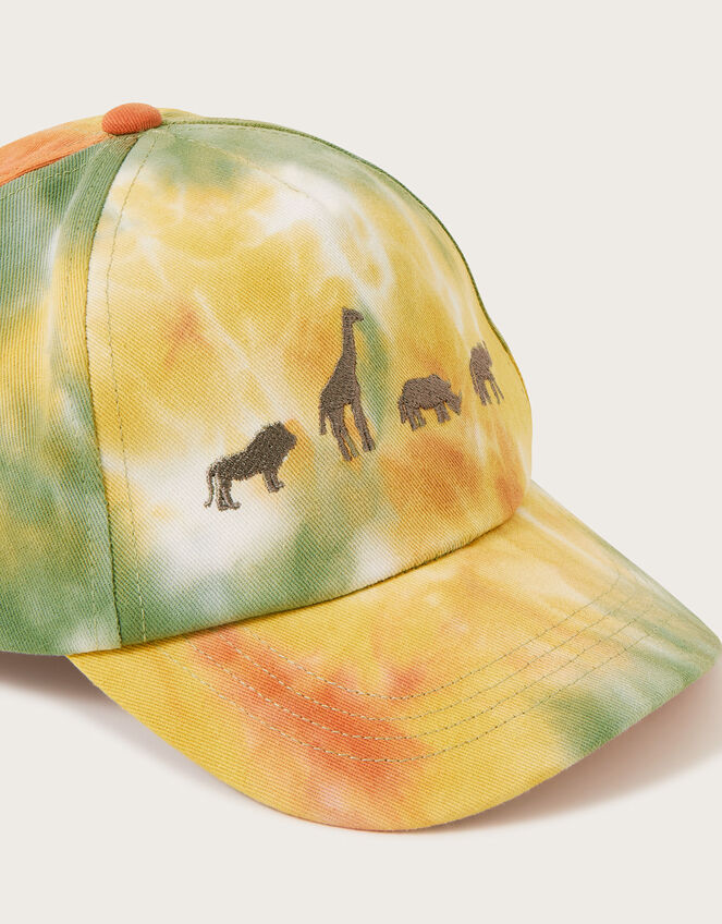 Tie Dye Embroidered Animal Cap, Multi (MULTI), large