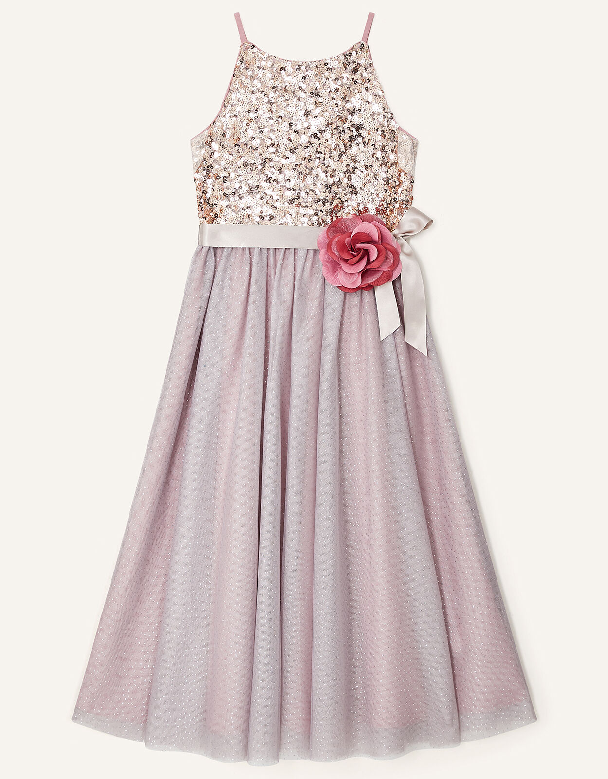 Monsoon dusky shop pink dress