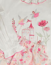 Fairy Garden Long Pyjama Set, Pink (PINK), large