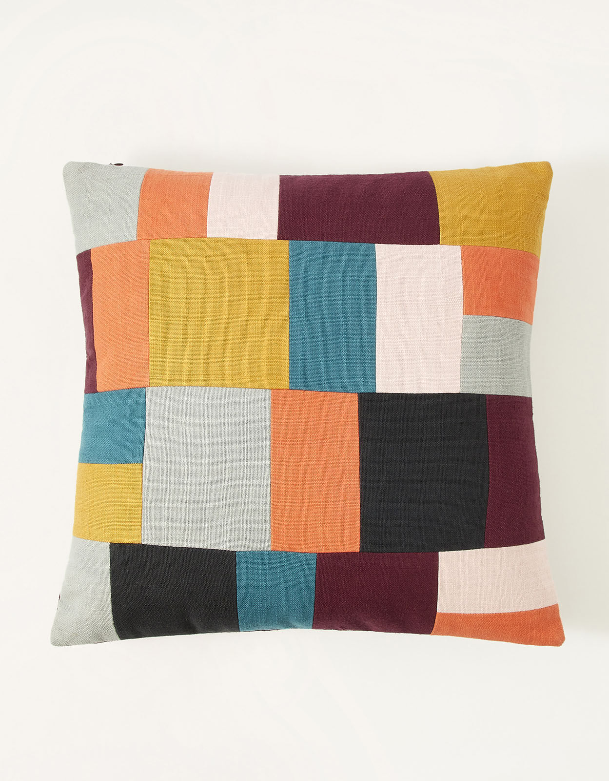 colour block cushions