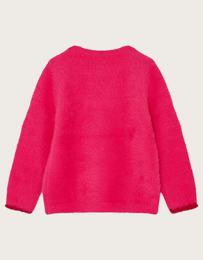 Christmas Tree Knitted Jumper, Pink (BRIGHT PINK), large