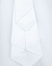 Tulle Communion Dress, White (WHITE), large