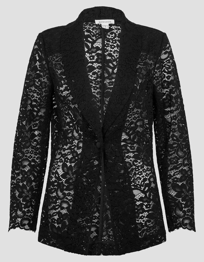 Loula Blazer, Black main image 1