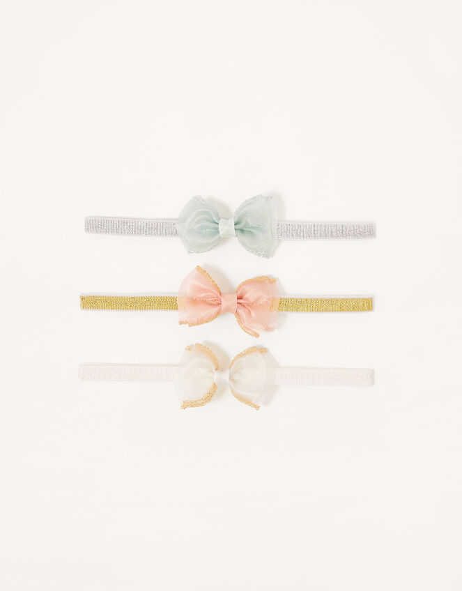 Baby Organza Bow Bando Set, , large