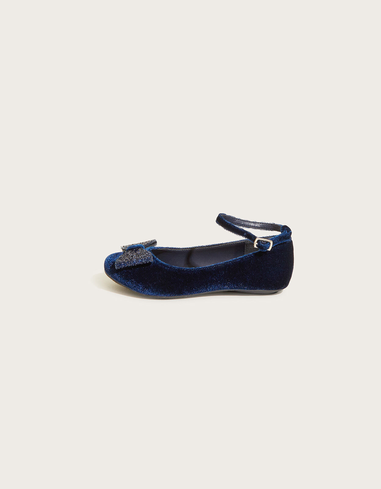 Girls navy blue flats outlet