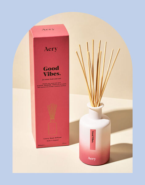 Aery Living Good Vibes Reed Diffuser, , large