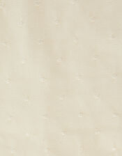 Girl Bridal Spot Tights, Ivory (IVORY), large