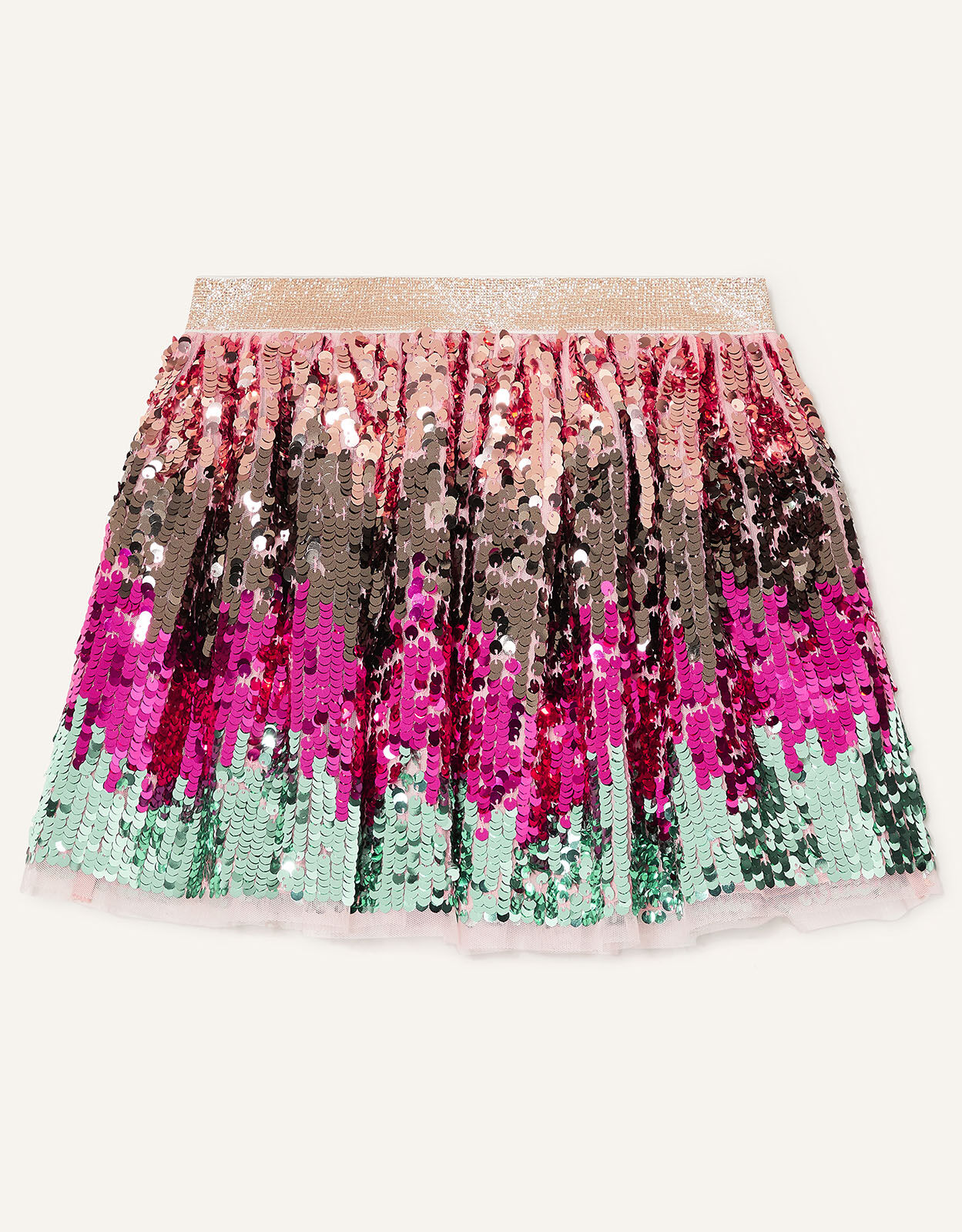 Sequin Skirt Multi