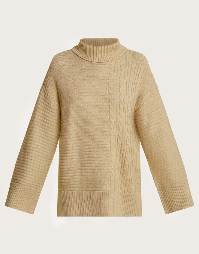 Rae Roll Neck Sweater Camel