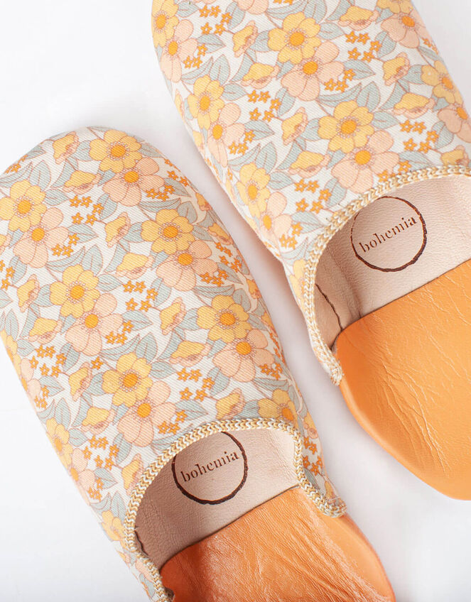 Bohemia Design Margot Babouche Slippers, Orange (ORANGE), large