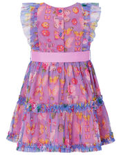 Baby Britney Butterfly Dress, Purple (PURPLE), large