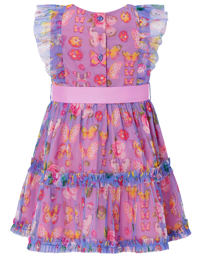 Baby Britney Butterfly Dress, Purple (PURPLE), large