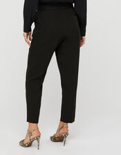 Erica Tapered Leg Trousers, Black (BLACK), large