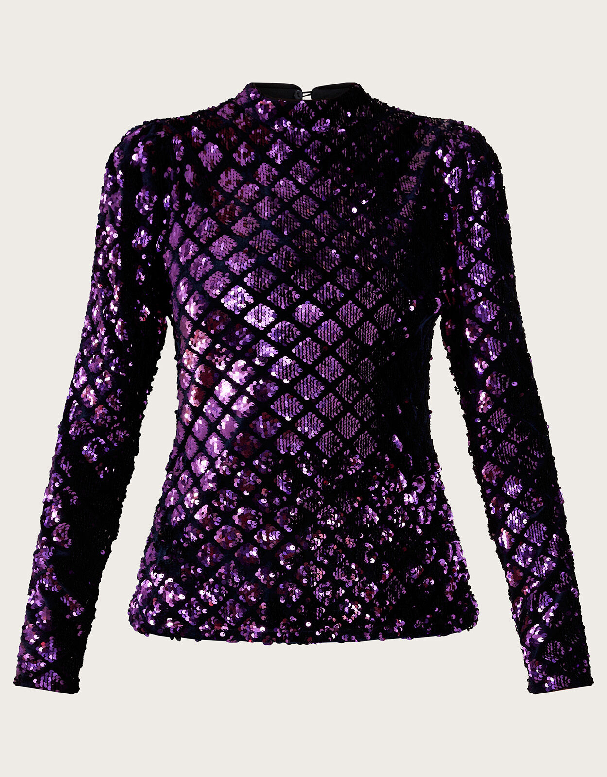 Monsoon sequin top shop