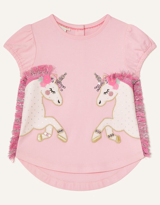 Baby Unicorn Top and Leggings Set, Pink (PALE PINK), large