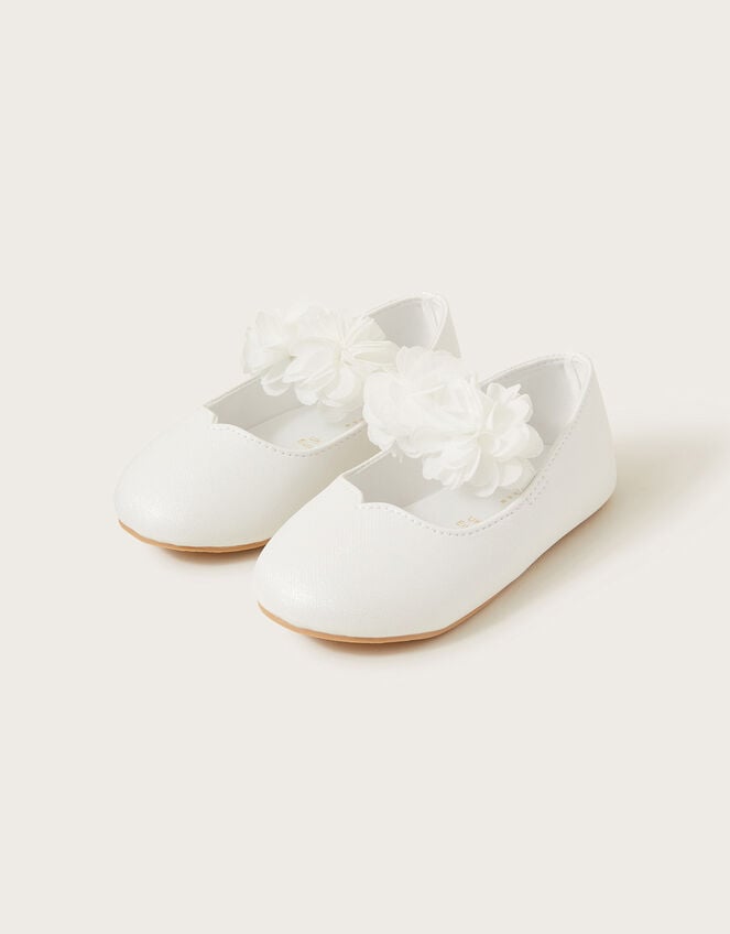 Corsage Walker Shoes , Ivory (IVORY), large