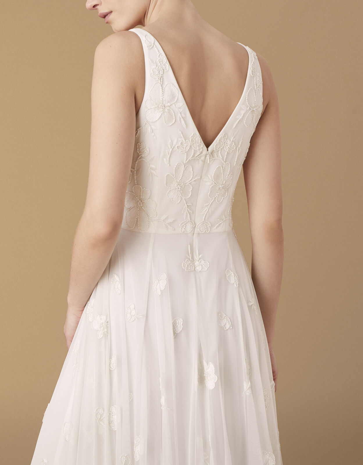 Monsoon beaded wedding dress shop