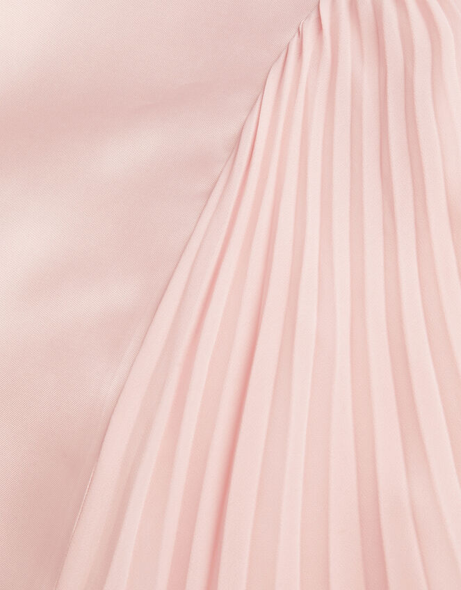 Polly Pleated Dress, Pink (PINK), large
