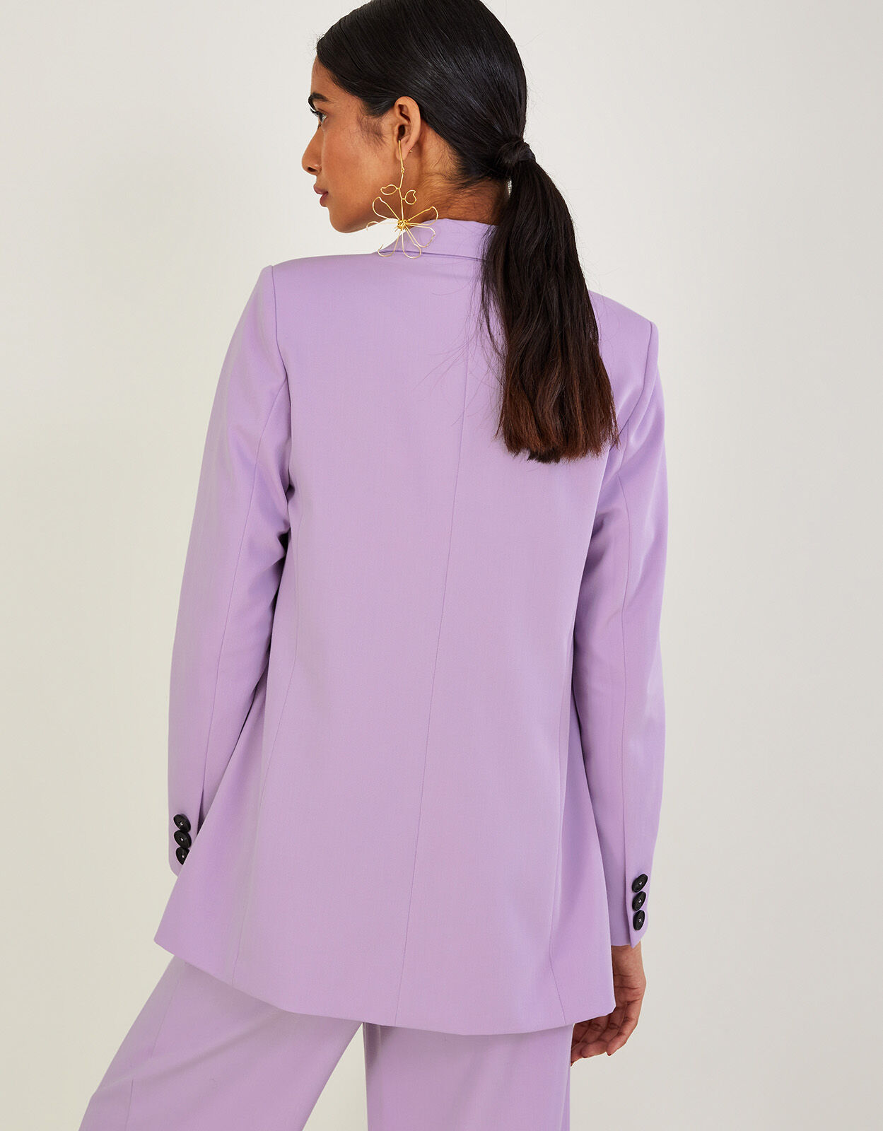 Lauren Plain Blazer Purple Women s Jackets Monsoon US