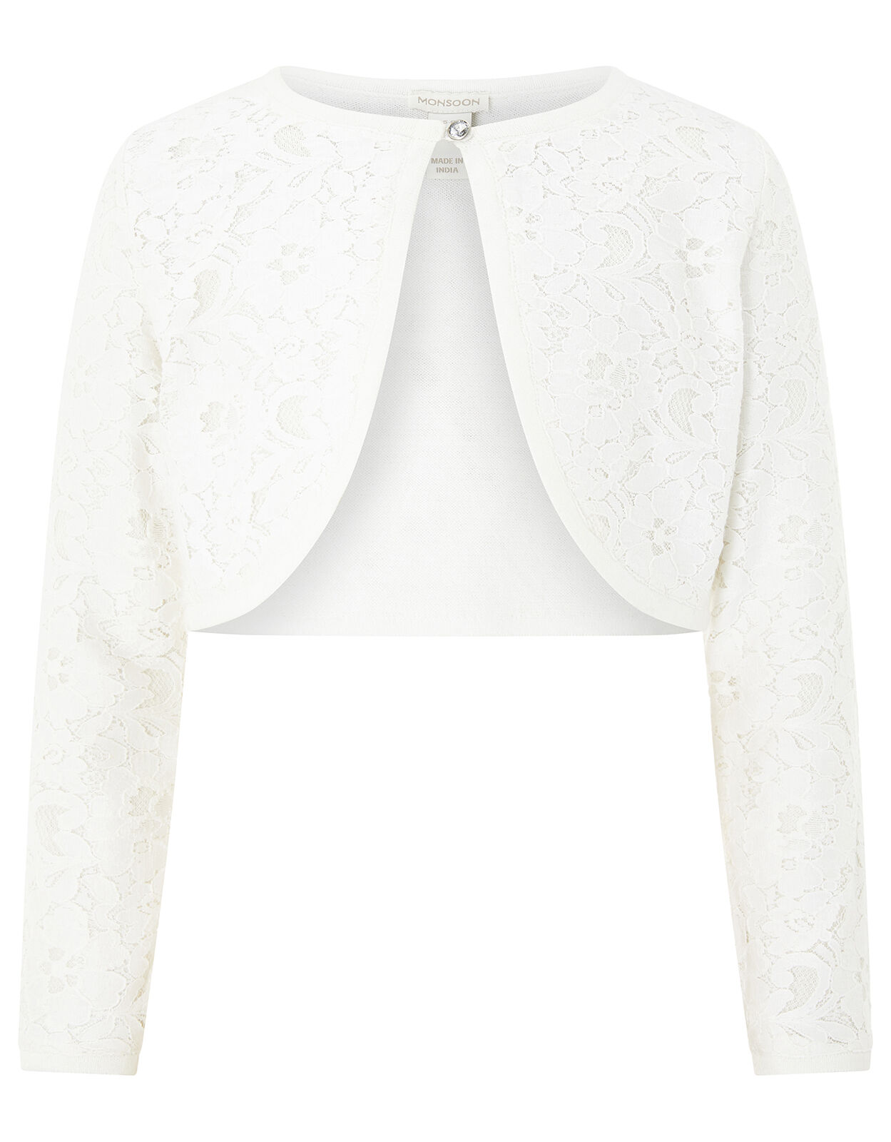 White lace cardigans for ladies sales