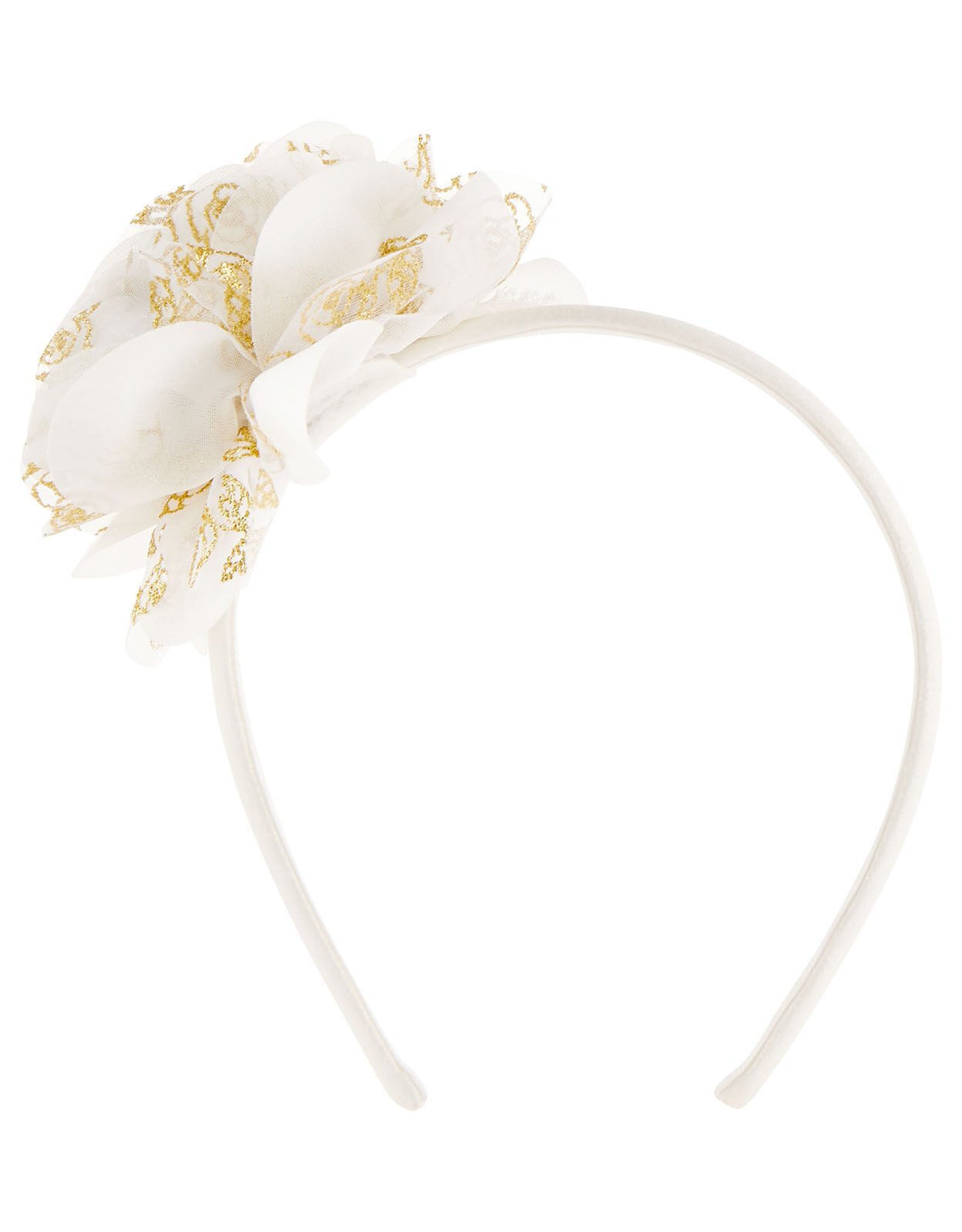 Monsoon flower girl headband clearance