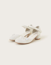 Coco Butterfly Two-Part Heels, Ivory (IVORY), large