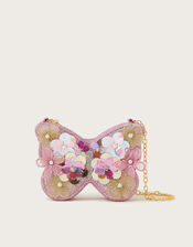 Bella Embellished Butterfly Bag, , large