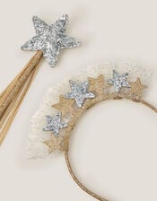Angelica Star Headband & Wand Set, , large