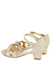 Marianna Dancing Strappy Sandals, Gold (GOLD), large