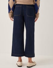 Arlo Regular Cropped Jeans, Blue (INDIGO), large