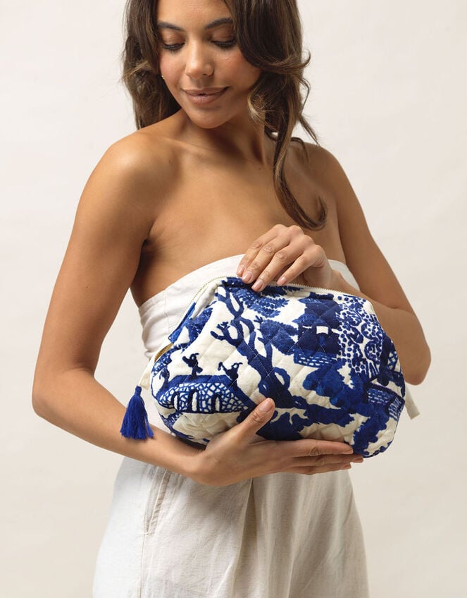 One Hundred Stars Willow Velvet Pouch, , large