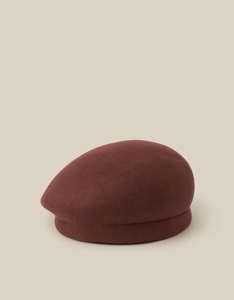 Bria Wool Beret Hat, , large