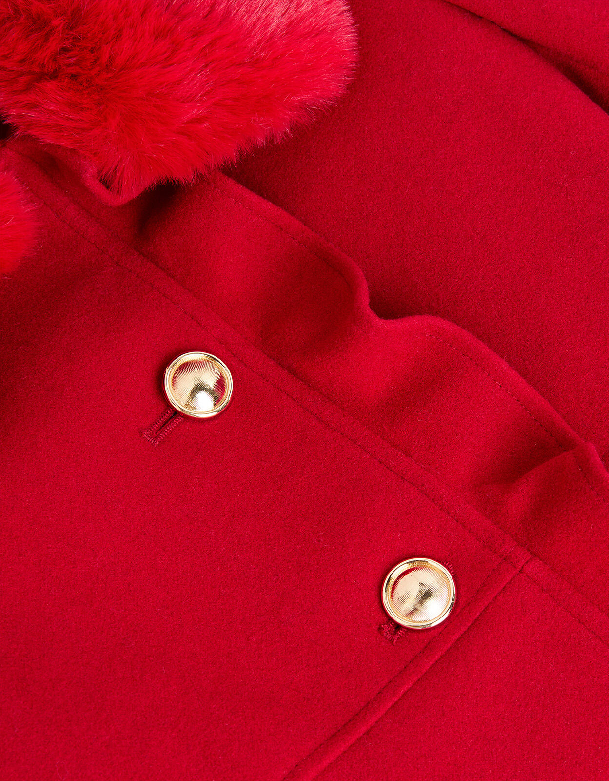 Monsoon ava ruffle coat shop
