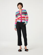 Fabienne Chapot Henry stripe Cardigan, Multi (MULTI), large