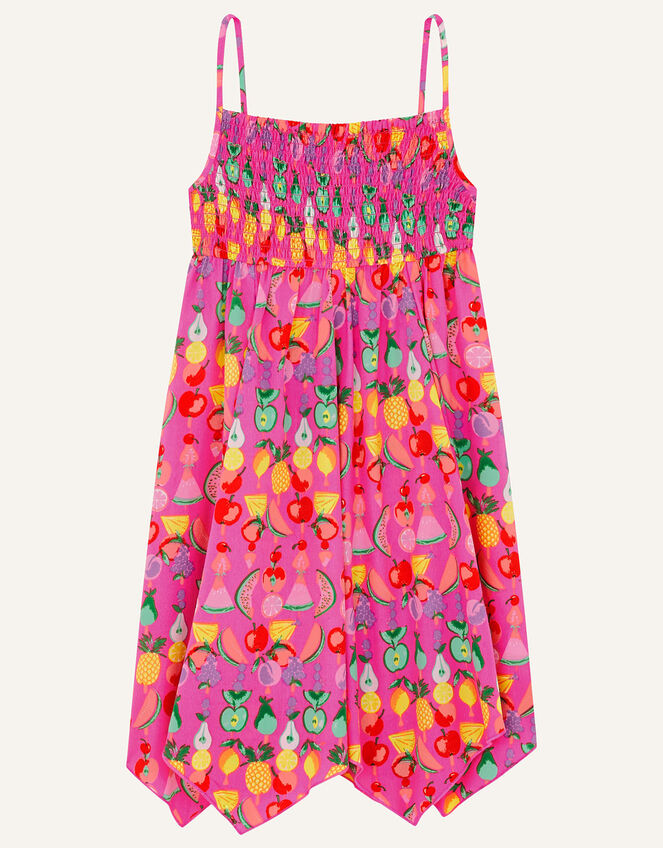 Freya Fruit Beach Dress, Pink (PINK), large
