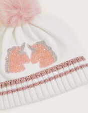 Misty Dazzle Unicorn Hat, Ivory (IVORY), large