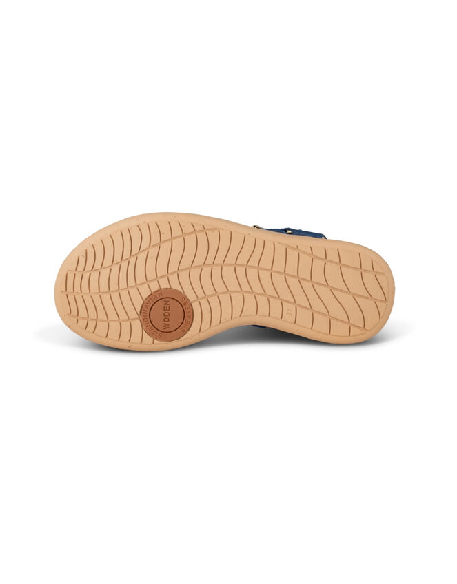 Woden Platform Sandals, Blue (BLUE), large