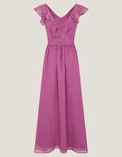 Indi Tie-Back Prom Dress, Purple (PURPLE), large