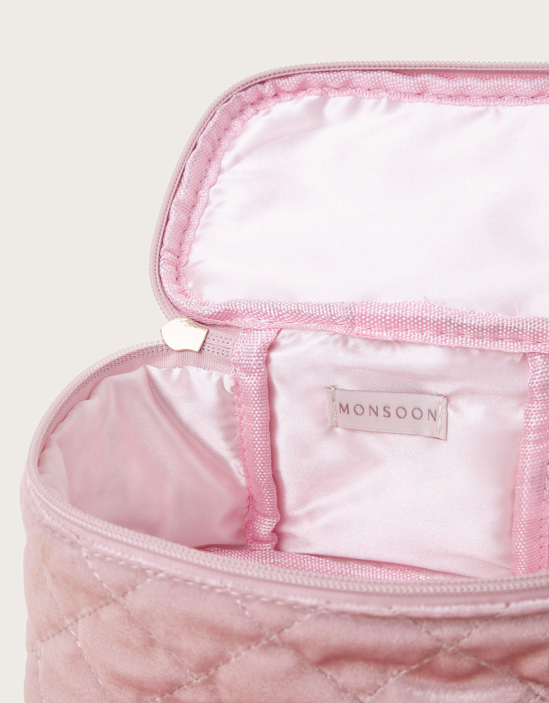 Ballet Quilted Velvet Vanity Case