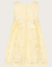 Baby Lace Dress, Yellow (LEMON), large