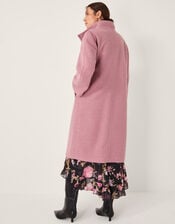 Freya Bouclé Coat, Pink (PINK), large