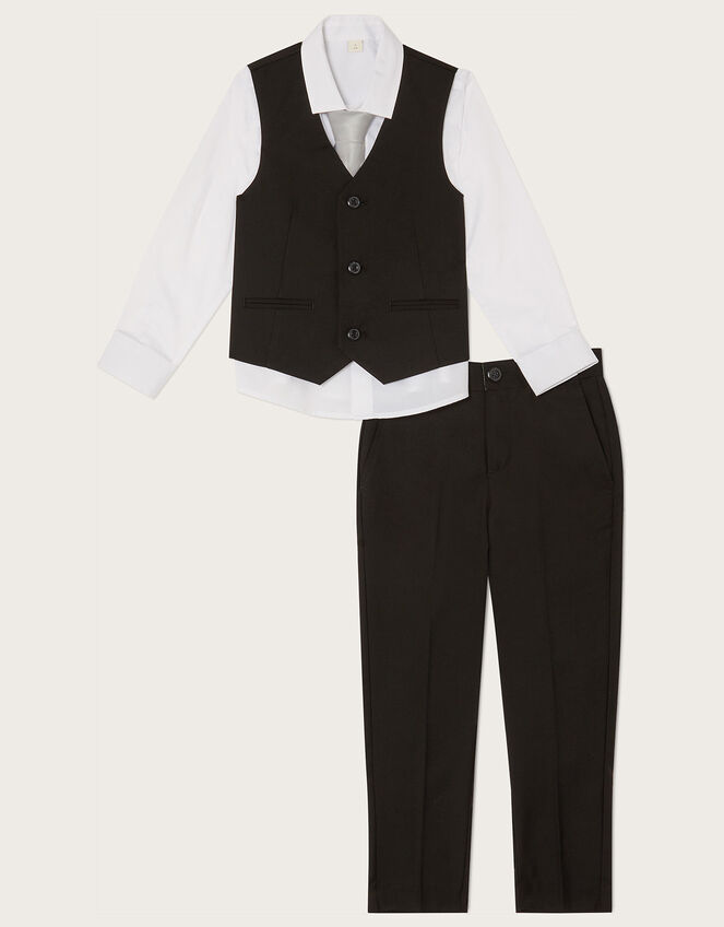 Andrew Four-Piece Suit, Black (BLACK), large