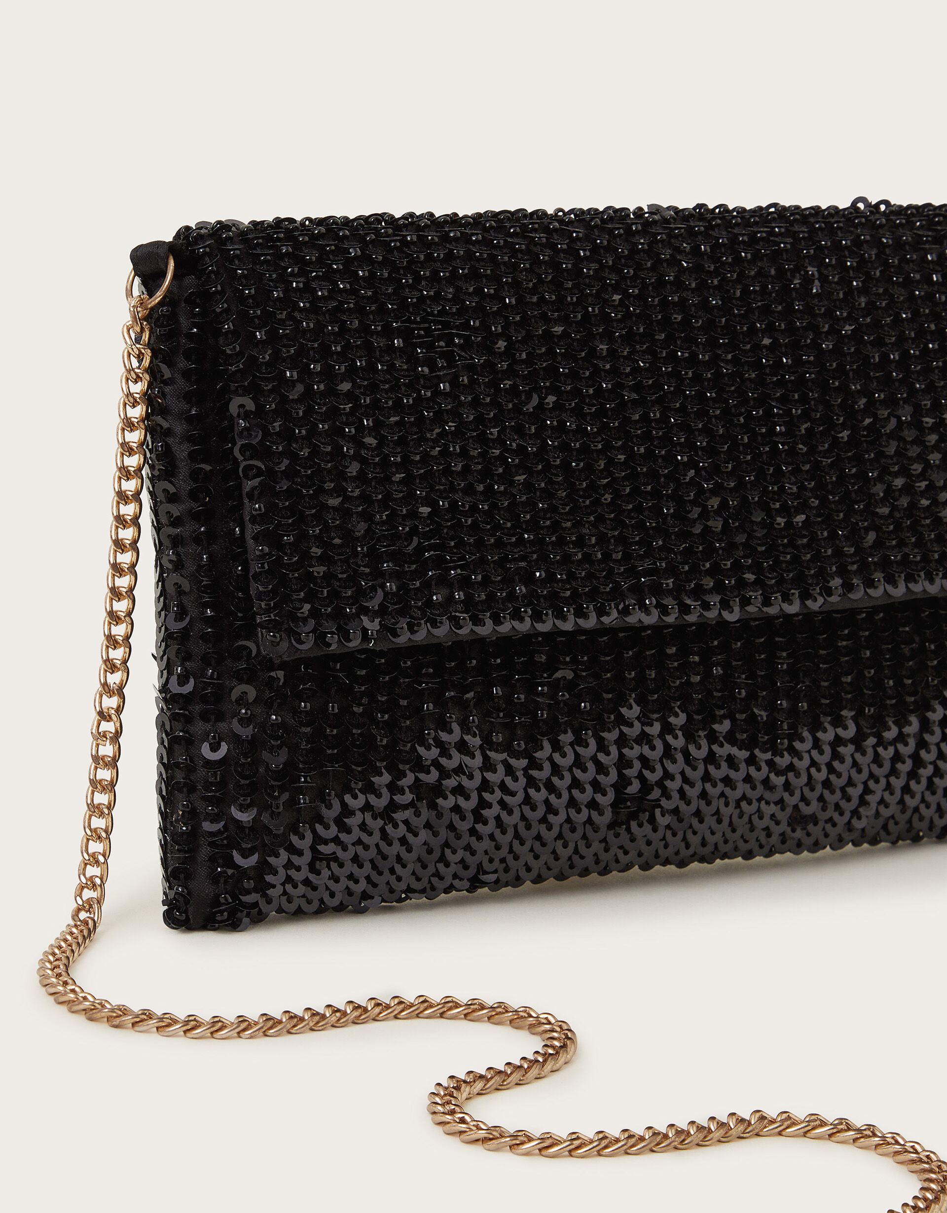 Black sparkly clutch best sale