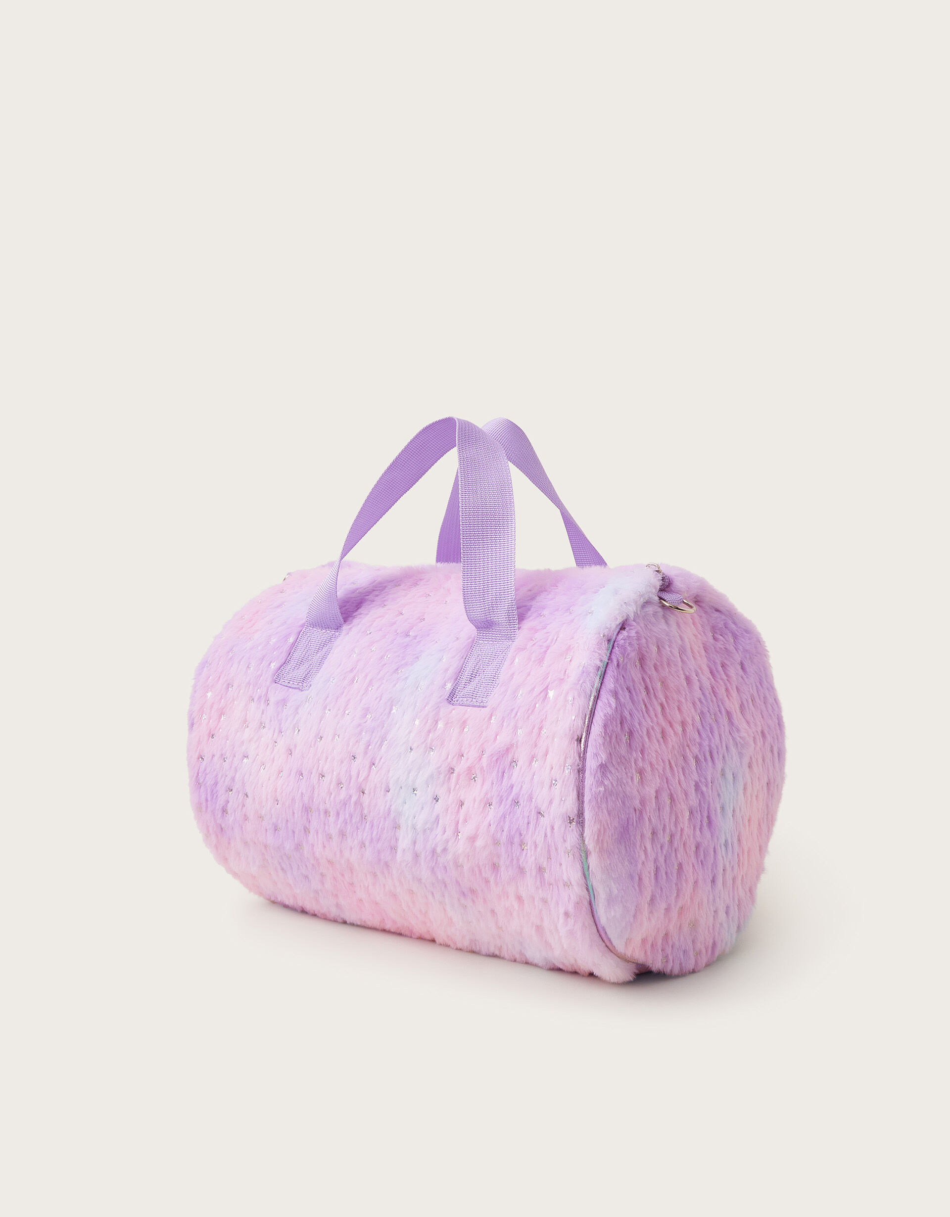 Faux fur weekender bag discount