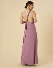 Tracy Twist Me Tie Me Maxi Dress, Pink (ROSE), large