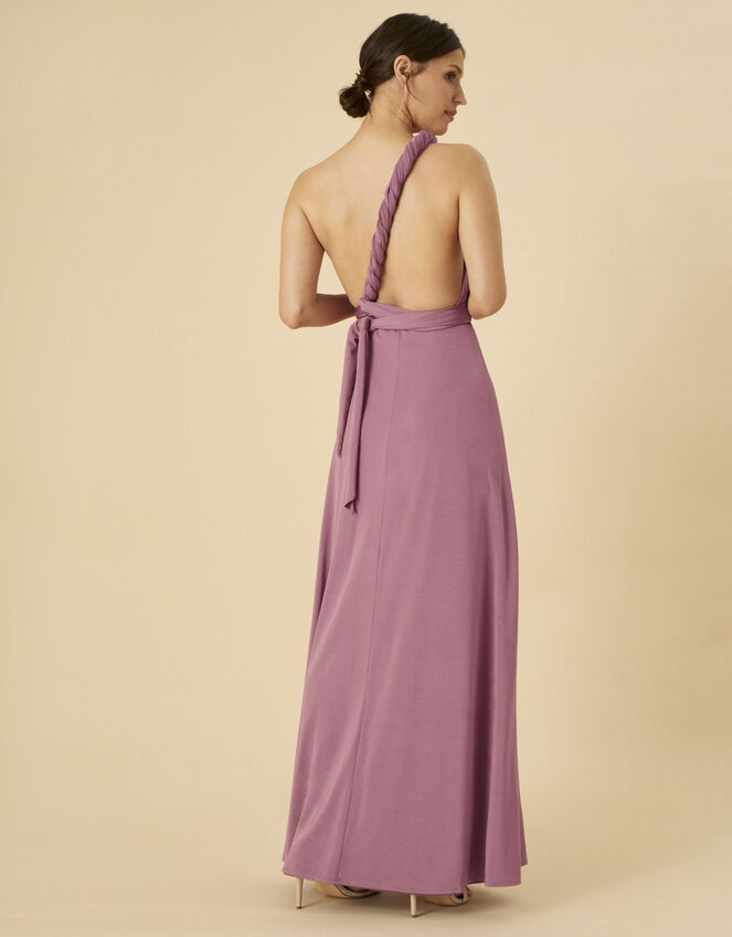 Tracy Twist Me Tie Me Maxi Dress, Pink (ROSE), large