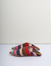 Bohemia Design Moroccan Boujad Babouche Slippers, Red (RED), large