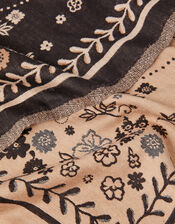 Sammi Medallion Print Scarf, , large