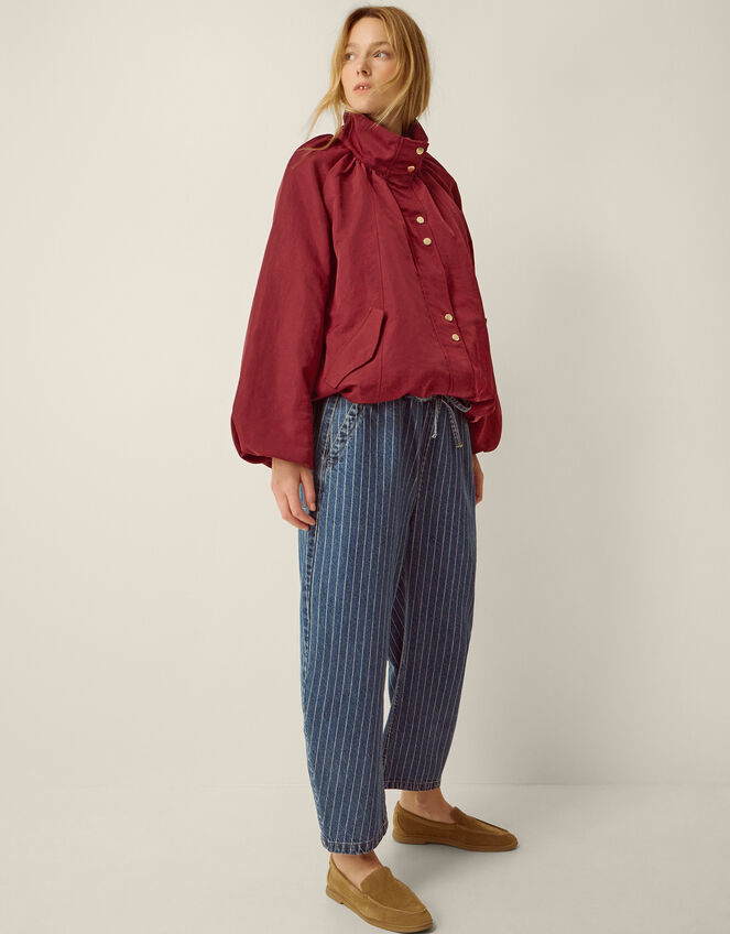 Harley Funnel Neck Jacket, Red (RED), large